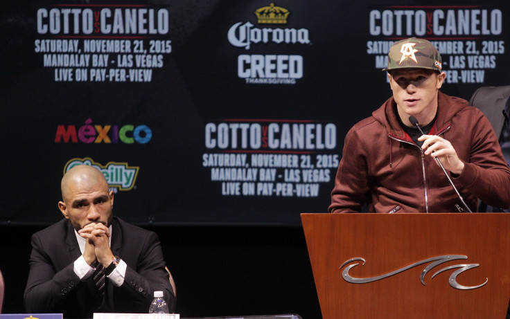 Canelo Alvarez Miguel Cotto