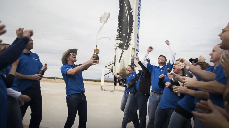 Blue Origin Rocket Landing