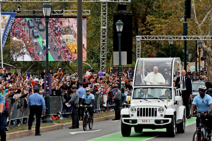 Popemobile in Philadelphia