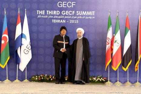 Morales and Rouhani