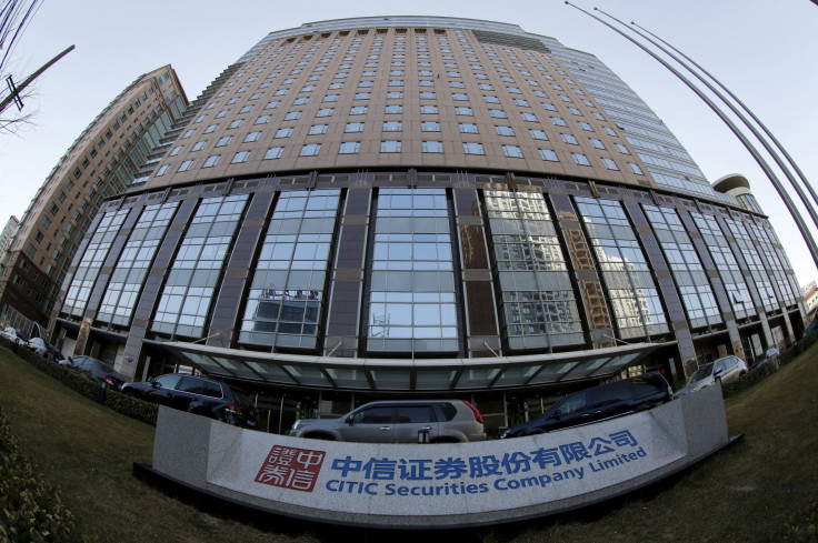 Citic Securities Signboard, Beijing March 27, 2013