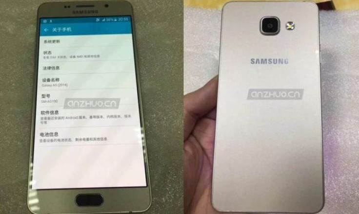 Samsung Galaxy A5 2016 leaked photo