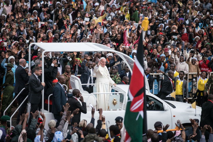 Pope Francis Kenya speech visit Africa