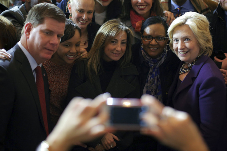 Hillary Clinton in Boston 