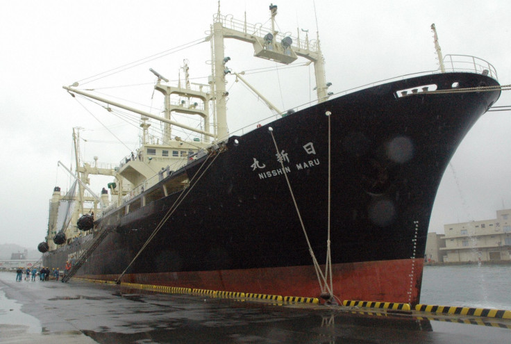 Japan whaling vessel
