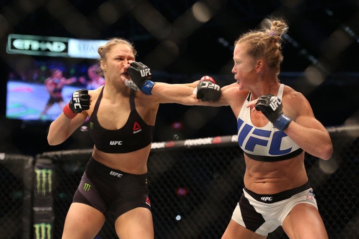 Ronda Rousey Holly Holm 2015