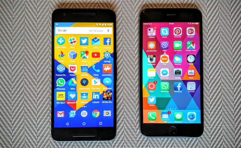 Nexus 6p vs iPhone 6S Plus