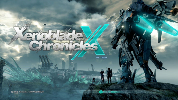 Xenoblade Chronicles X title screen