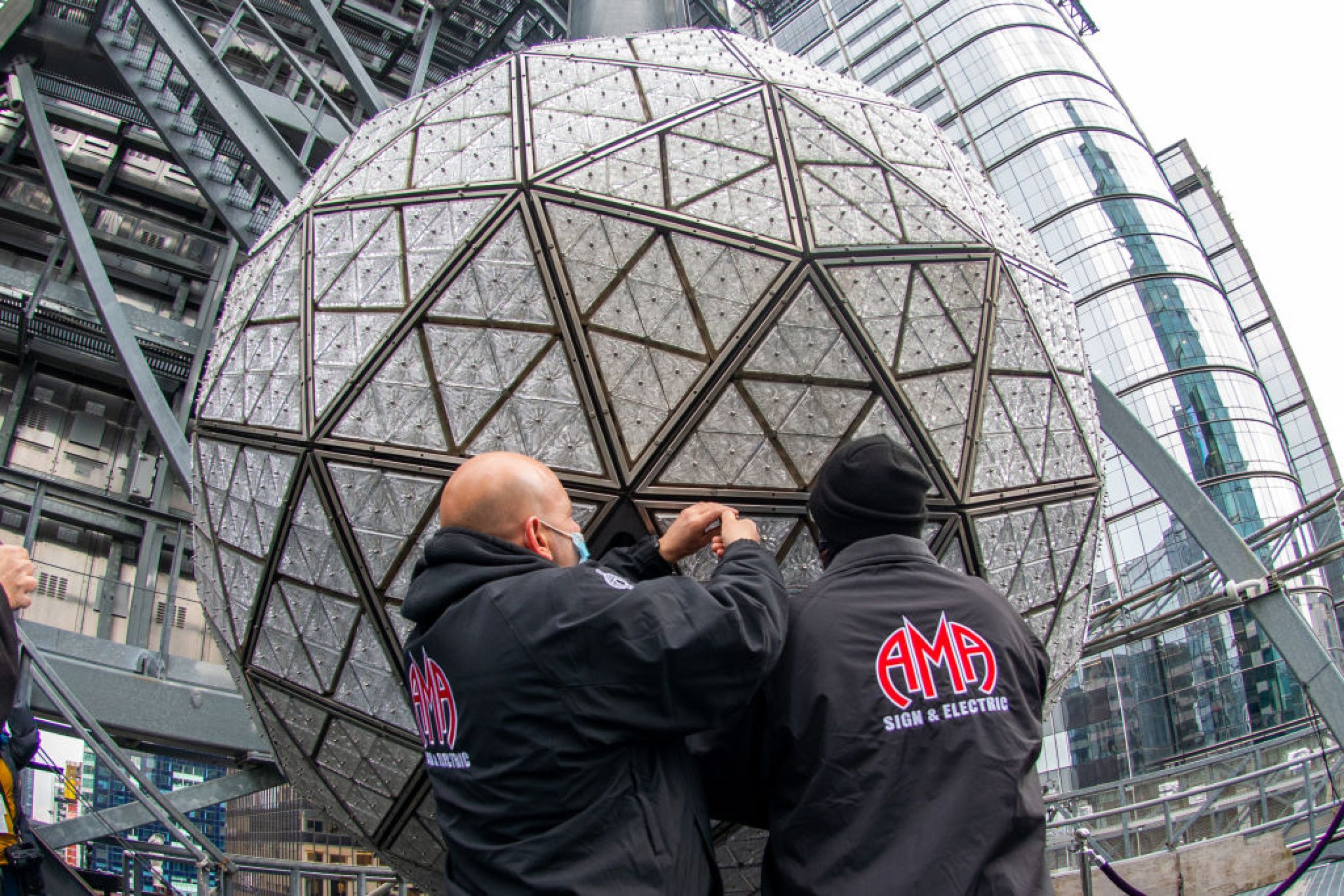 New Crystals Added To 2022 New Years Ball Before Annual Times Square Celebration