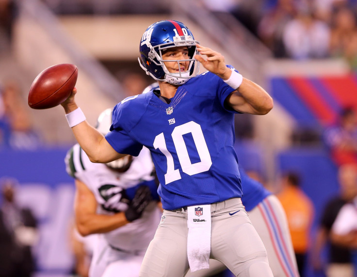 Eli Manning Giants Jets 