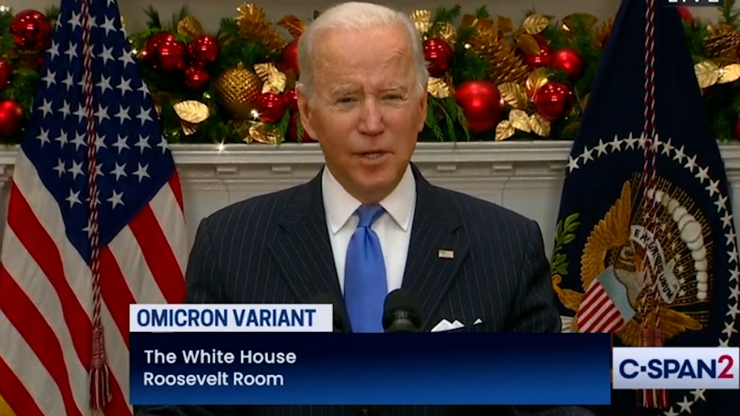 Biden Vows U.S. Will Fight New Omicron Variant With Vaccines, Not Lockdowns Or Shutdowns