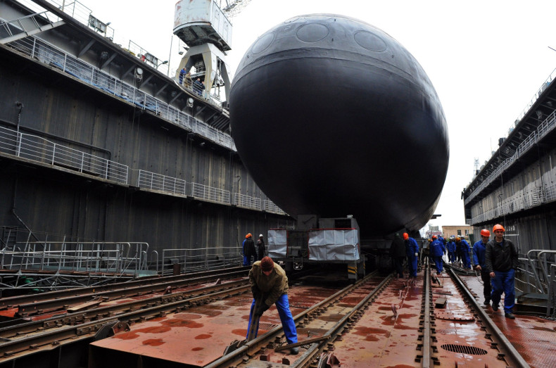 Russian submarine Syria missile