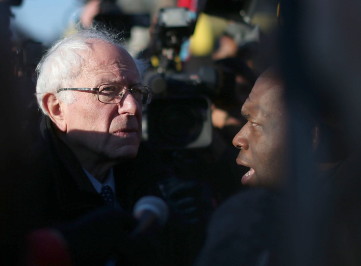 sanders in baltimore