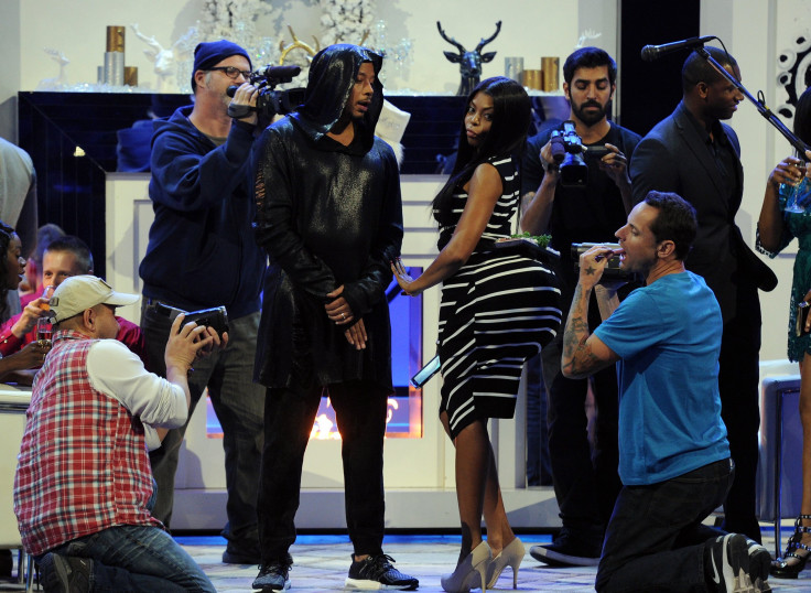 Terrence Howard and Taraji