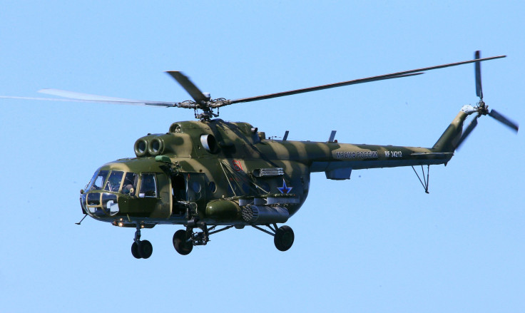 Russian military helicopter