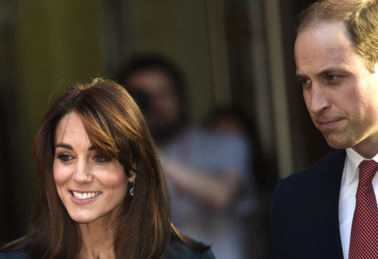 Britain's Prince William and his wife Catherine