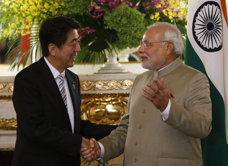 Shinzo Abe and Narendra Modi