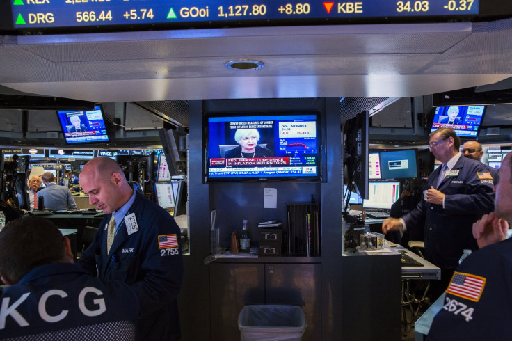 New York Stock Exchange and Janet Yellen, Sept. 17, 2015