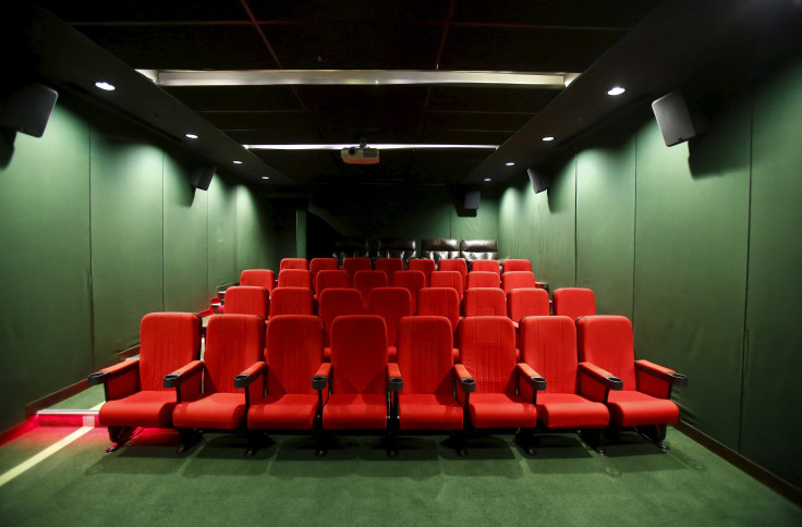 Movie theater empty