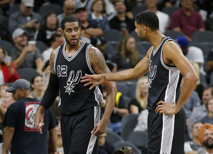 Tim Duncan LaMarcus Aldridge 