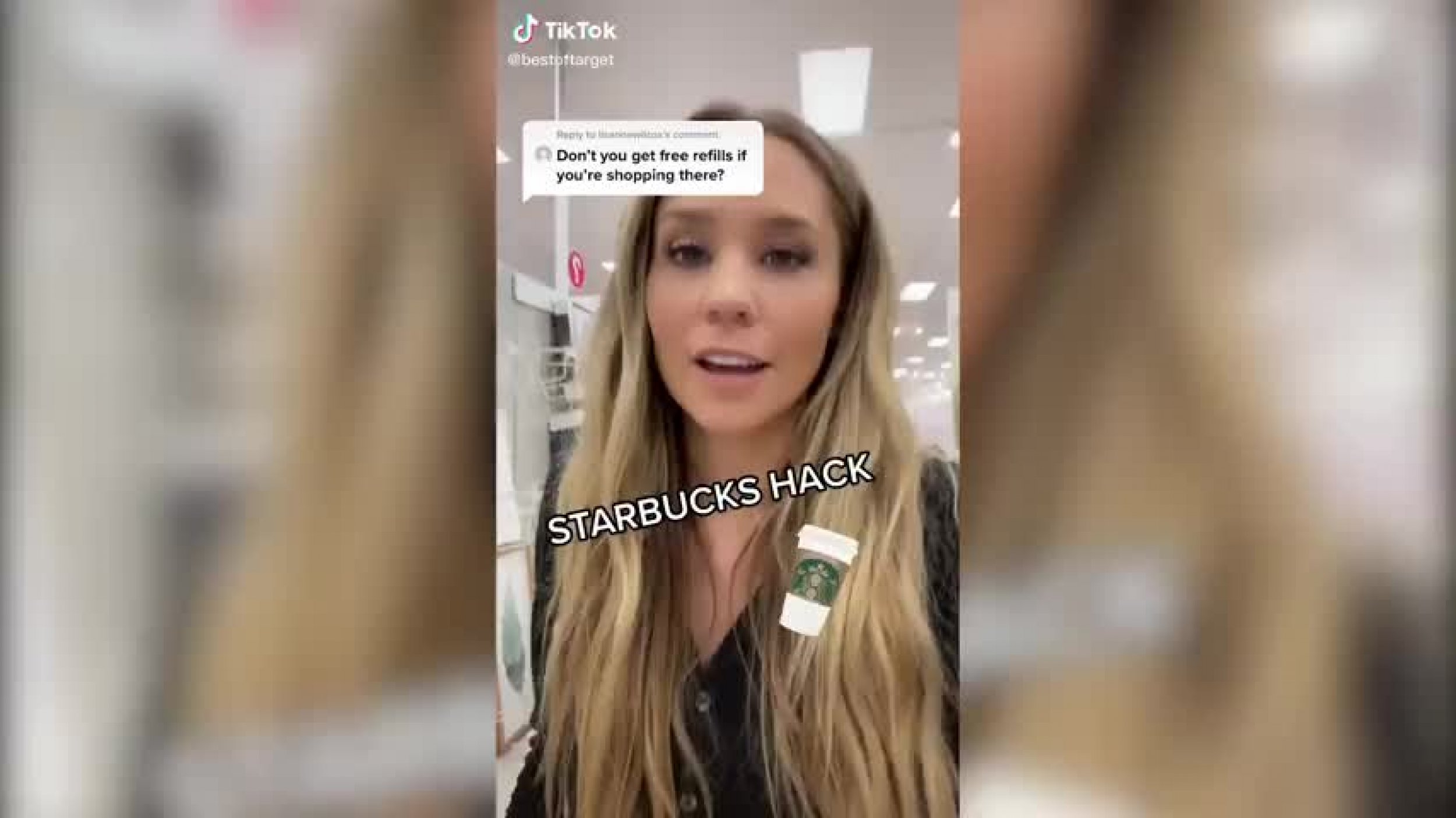 Woman Reveals How To Get Free Refills At Starbucks