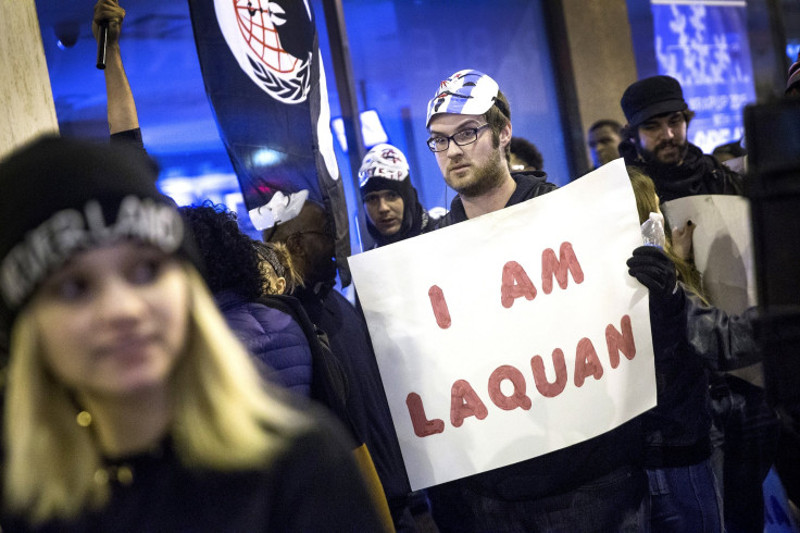 Laquqan McDonald shooting protest