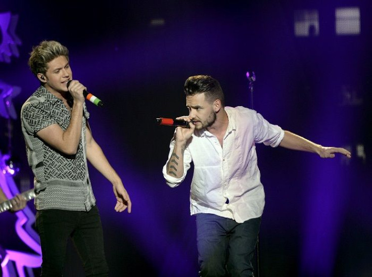 Niall Horan (L) and Liam Payne 