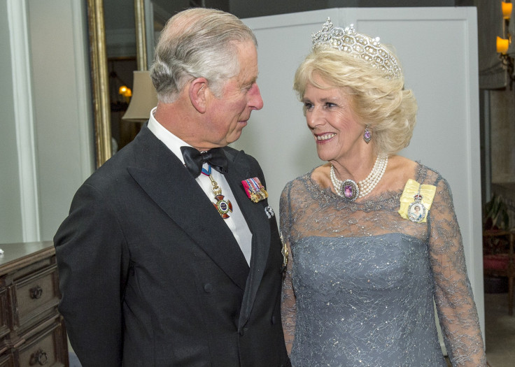 Britain's Prince Charles and Camilla, the Duchess of Cornwall