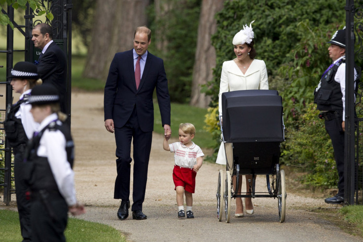 Christmas Card Prince George Princess Charlotte