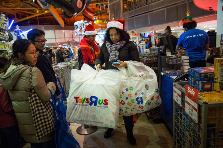 Toys "R" Us shopper