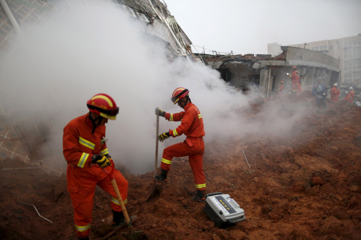 China landslide