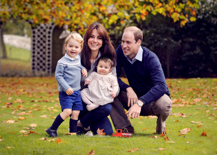 Prince William and Kate Middleton with George and Charlotte