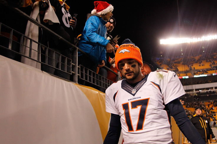 Brock Osweiler Denver Broncos 