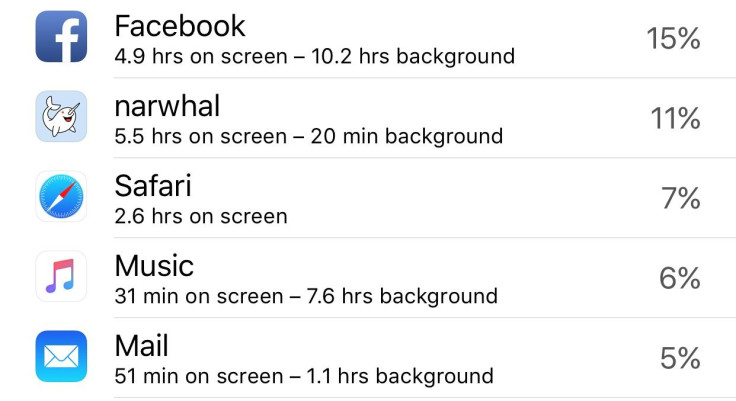 Apple Battery Page