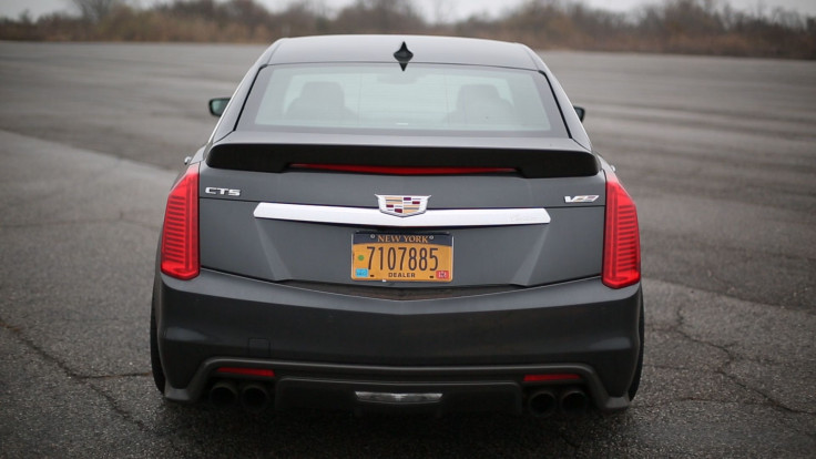 CTS-V Rear Shot