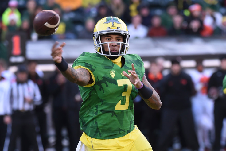 Vernon Adams Jr. Oregon 2015