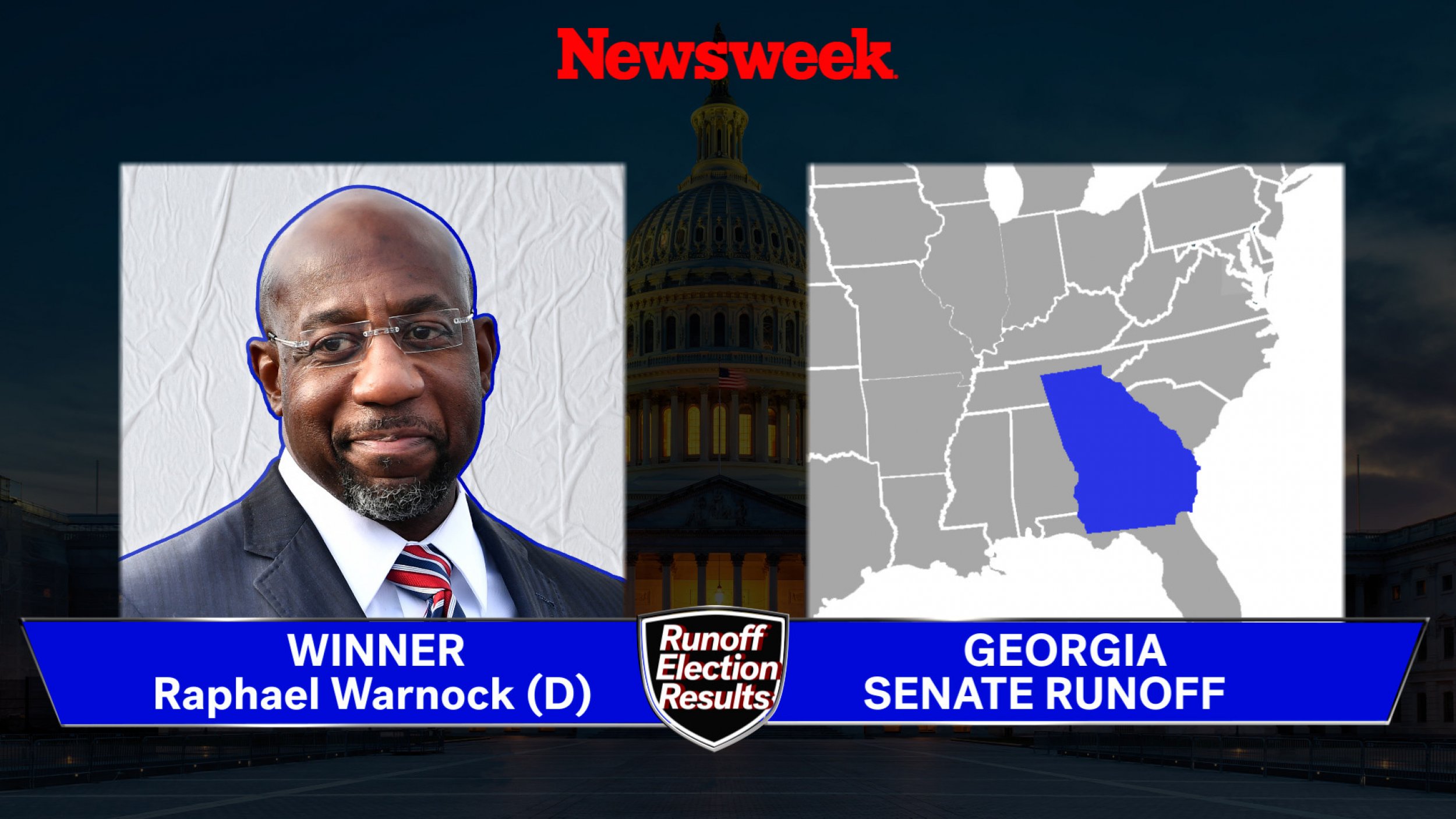 Raphael Warnock Projected To Win Georgia Senate By AP, CNN, NBC, FOX