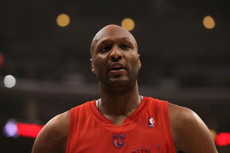 Lamar Odom hospital photo