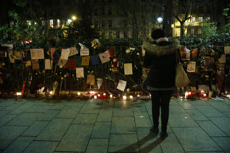 Makeshift Memorial, Paris, Dec. 31, 2015