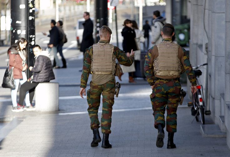 Belgian Soldiers, Brussels, Dec. 31, 2015