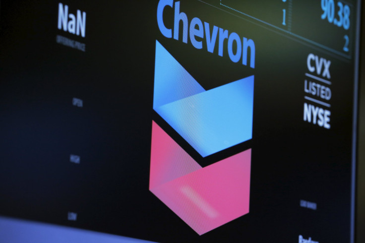 Chevron Logo, New York Stock Exchange, Dec. 30, 2015