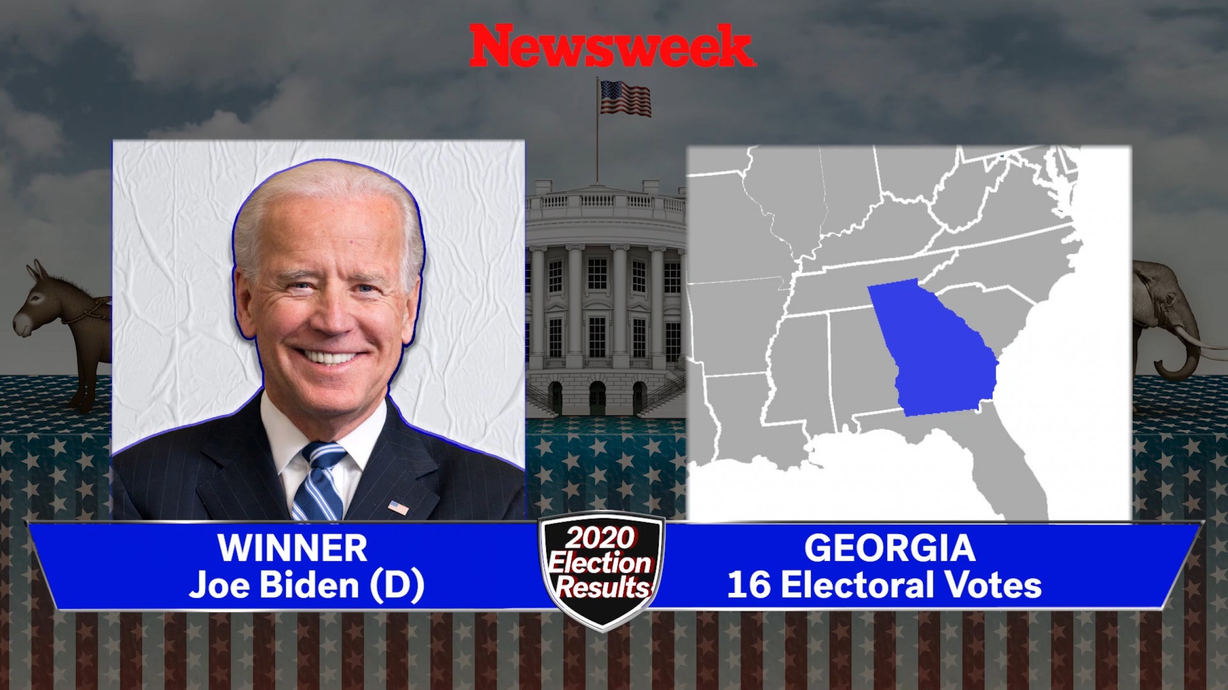 Joe Biden Projected To Win Georgia By CNN