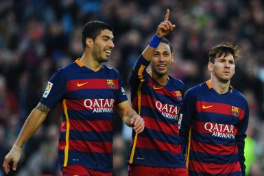 Luis Suarez, Neymar, Lionel Messi