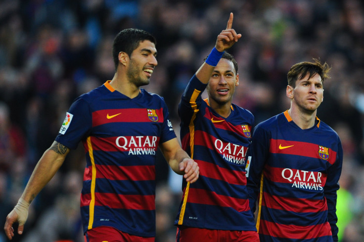 Luis Suarez, Neymar, Lionel Messi