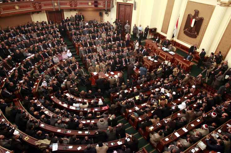 Egypt parliament Abdel Fattah el-Sisi opening session