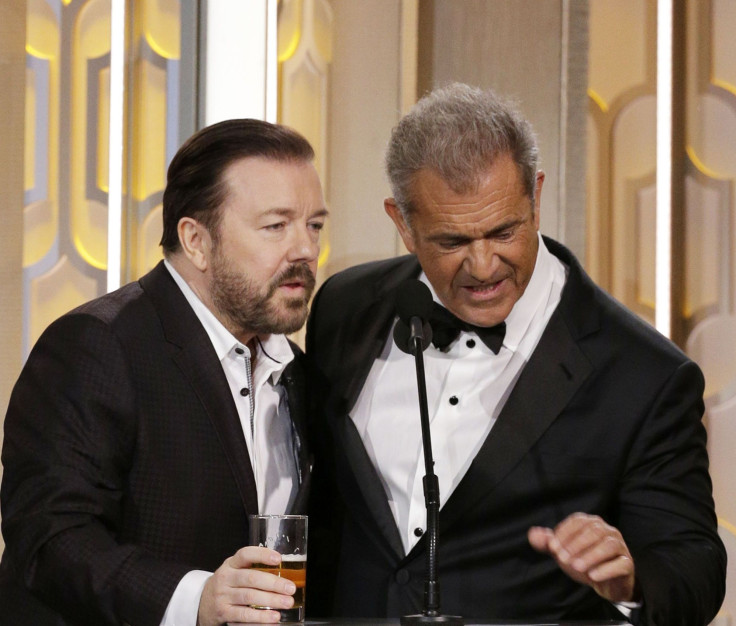 Ricky Gervais Mel Gibson Golden Globes