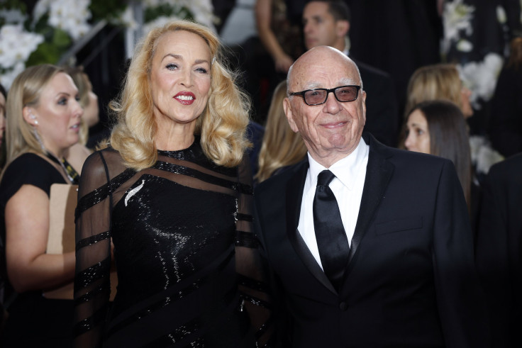 rupert murdoch jerry hall