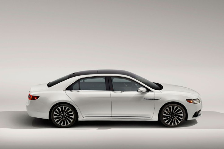 2017 Lincoln Continental Side Profile