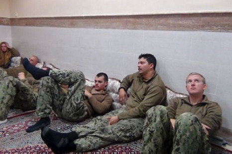 US sailors in Iranian custody. 