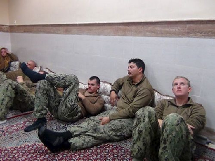 US sailors in Iranian custody. 